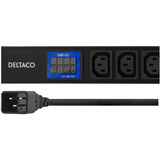 BlueWalker PowerWalker PDU LC-16A 10x IEC C13 (IEC C20 Input), Stromversorgung schwarz