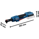 Bosch Akku-Ratschenschrauber GRC 18V-60 Professional solo, 18Volt blau, ohne Akku und Ladegerät