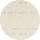 Bosch Professional Expert M480 Netzstruktur-Schleifblatt Ø 150mm, K400 50 Stück, für Exzenterschleifer