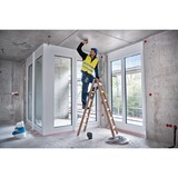 Bosch Professional Kombilaser GCL 2-50 G Professional, mit TRIPOD, Kreuzlinienlaser blau/schwarz, grüne Laserlinien, mit Halterung RM10 Professional
