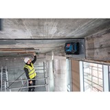 Bosch Professional Linienlaser GLL 20-22 G Professional blau/schwarz, Li-Ion-Akku 3,0Ah, grüne Laserlinien, inkl. Universalhalter LB 10, Koffer