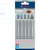 Bosch Stichsägeblatt T 301 CDF Clean for Hard Wood, 117mm 5 Stück