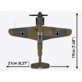 COBI Messerschmitt BF-109F, Konstruktionsspielzeug Maßstab 1:48