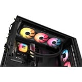 Corsair NAUTILUS II 360 RS ARGB Flüssig-CPU-Kühler, Wasserkühlung schwarz