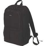 DICOTA Eco Backpack SCALE, Rucksack schwarz, bis 43,9 cm (17,3")