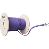 Digitus Professional Cat.6 F/UTP Verlegekabel simplex, Eca violett, 500 Meter Trommel