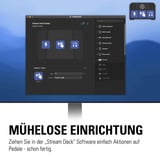 Elgato Stream Deck Pedal, Pedale schwarz