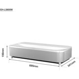 Epson EH-LS800W Ultrakurzdistanz, Laser-Beamer weiß, 4K PRO-UHD, Android TV, 4000 Lumen