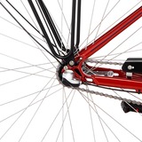 FISCHER Fahrrad CITA 1.0, Pedelec rot (glänzend), 28", 44 cm Rahmen