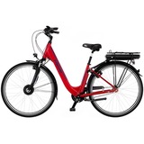 FISCHER Fahrrad CITA 1.0, Pedelec rot (glänzend), 28", 44 cm Rahmen