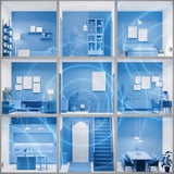 FRITZ!  Set 1700 2er-Pack, Repeater weiß/grau, Wi-Fi 7 mit bis zu 3,6 GBit/s