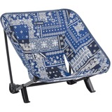 Helinox Incline Festival Chair 10518, Camping-Stuhl blau, Blue Bandana Quilt