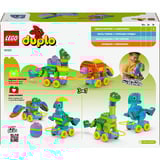 LEGO 10451 DUPLO Town Dinos auf Rädern 3-in-1-Set, Konstruktionsspielzeug 