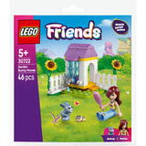 LEGO 30722 Friends Garten mit Hasenstall, Konstruktionsspielzeug Polybag