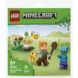 LEGO 30732 Minecraft Alex’ Begegnung am Lagerfeuer, Konstruktionsspielzeug Polybag