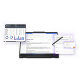 Lenovo ThinkPad T14s 2-in-1 G1 (21R3005MGE), Notebook schwarz, Intel® Core™ Ultra 7 255U, Intel® Graphics, 32 GB LPDDR5X, 1 TB (1 TB SSD), Windows 11 Pro