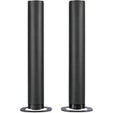 Medion Life P61450 2.1 Soundbar schwarz, Funk-Subwoofer, Stereo-Standlautsprecher Option