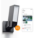 Netatmo Außenkamera mit Alarmsirene, Überwachungskamera schwarz