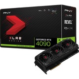 PNY GeForce RTX 4090 XLR8 Gaming REVEL EPIC-X RGB Triple Fan Edition, Grafikkarte 3x DisplayPort, 1x HDMI 2.1