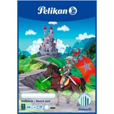 Pelikan Malblock DIN A3 30 Blatt, Malen Deckblatt mit verschiedenen Motiven (nicht wählbar)