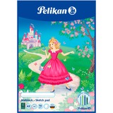 Pelikan Malblock DIN A3 30 Blatt, Malen Deckblatt mit verschiedenen Motiven (nicht wählbar)