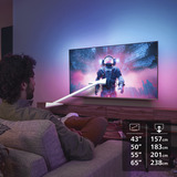 Philips 43PQS8501/12, QLED-Fernseher 108 cm (43 Zoll), schwarz, UltraHD/4K, Ambilight 3-seitig