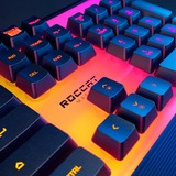 Roccat Magma, Gaming-Tastatur schwarz, DE-Layout, Rubberdome