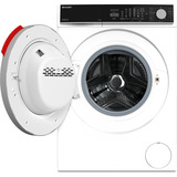 SHARP ES-MNFL814CWA-DE , Waschmaschine weiß/schwarz, WIFI, Advanced Inverter Motor