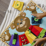 Spin Master Melissa & Doug - Ich zieh mich an Tafel, Geschicklichkeitsspiel 