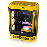 Thermaltake CT140 EX Reverse ARGB Sync PC Cooling Fan Bumblebee, Gehäuselüfter gelb, 3er-Pack, 140 mm