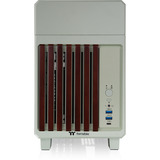 Thermaltake TR100 WS , Tower-Gehäuse hellgrün, Wood & Steel