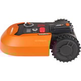 Worx Mähroboter Landroid M500 Plus orange/schwarz, Li-Ionen Akku 2,0Ah, Schnittbreite 18cm