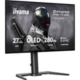 iiyama G-Master GOB2701QSC-B1 OLED, Gaming-Monitor 68.6 cm (27 Zoll), schwarz, QHD, HDMI, DP, USB-Hub, 280Hz Panel