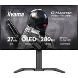 iiyama G-Master GOB2701QSC-B1 OLED, Gaming-Monitor 68.6 cm (27 Zoll), schwarz, QHD, HDMI, DP, USB-Hub, 280Hz Panel