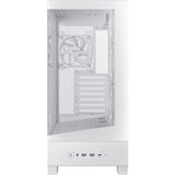 ASUS A31 PLUS TG ARGB , Tower-Gehäuse weiß, Tempered Glass x 2