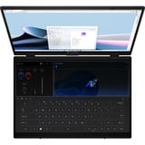 ASUS Zenbook Duo (UX8406MA-QL114W), Notebook grau, Intel® Core™ Ultra 5 125H, Intel® Arc™ Graphics, 16 GB LPDDR5X, 512 GB (512 GB SSD), Windows 11 Pro 64-Bit