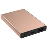 Ansmann Ansm Powerbank 5000 mAh PB112 rose rosa, 5.000 mAh