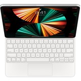 Apple Magic Keyboard für 12,9" iPad Pro (6. Generation), Tastatur weiß, US-Layout, Scherenmechanik