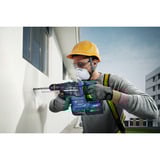 Bosch Akku-Bohrhammer GBH 18V-22 X Professional, 18Volt blau/schwarz, 2x Li-Ionen Akku 4,0Ah, ONECHUCK, ohne Akku und Ladegerät, in L-BOXX