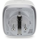 Bosch Smart Home Zwischenstecker Kompakt [+], Schaltsteckdose weiß, 4er Pack