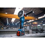 Bosch X-LOCK Akku-Winkelschleifer BITURBO GWX 18V-15 PSC Professional solo, Ø 125mm blau/schwarz, Bluetooth Modul, ohne Akku und Ladegerät