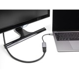 DeLOCK USB Adapter, USB-C Stecker > HDMI Buchse 4K 60hz grau, 15cm, HDR und HDCP
