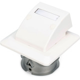 Digitus FTTH Glasfaser Unterputz-Wandanschlussdose, 2 Ports weiß, für SC- und LC-Adapter