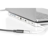 Digitus USB 2.0 Verlängerungskabel, USB-C Stecker > USB-C Buchse schwarz, 1,5 Meter, PD 60 Watt