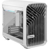 Fractal Design Torrent Nano White TG Clear Tint, Tower-Gehäuse weiß, Tempered Glass