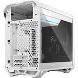 Fractal Design Torrent Nano White TG Clear Tint, Tower-Gehäuse weiß, Tempered Glass