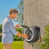 GARDENA Akku-Wand-Schlauchbox PowerRoll XXL 18V P4A solo, 40 Meter, Schlauchtrommel grau/weiß, ohne Akku und Ladegerät, POWER FOR ALL ALLIANCE