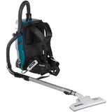 Makita Akku-Rucksackstaubsauger VC011GZ, Bodenstaubsauger blau/schwarz, ohne Akku und Ladegerät