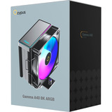 Ocypus Gamma A40 ARGB, CPU-Kühler schwarz, 100 mm