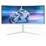 Philips Evnia 34M2C5501A, Gaming-Monitor 86.4 cm (34 Zoll), weiß, WQHD, VA, Curved, Ambiglow, Dynamic Lighting, USB-Hub, 180Hz Panel